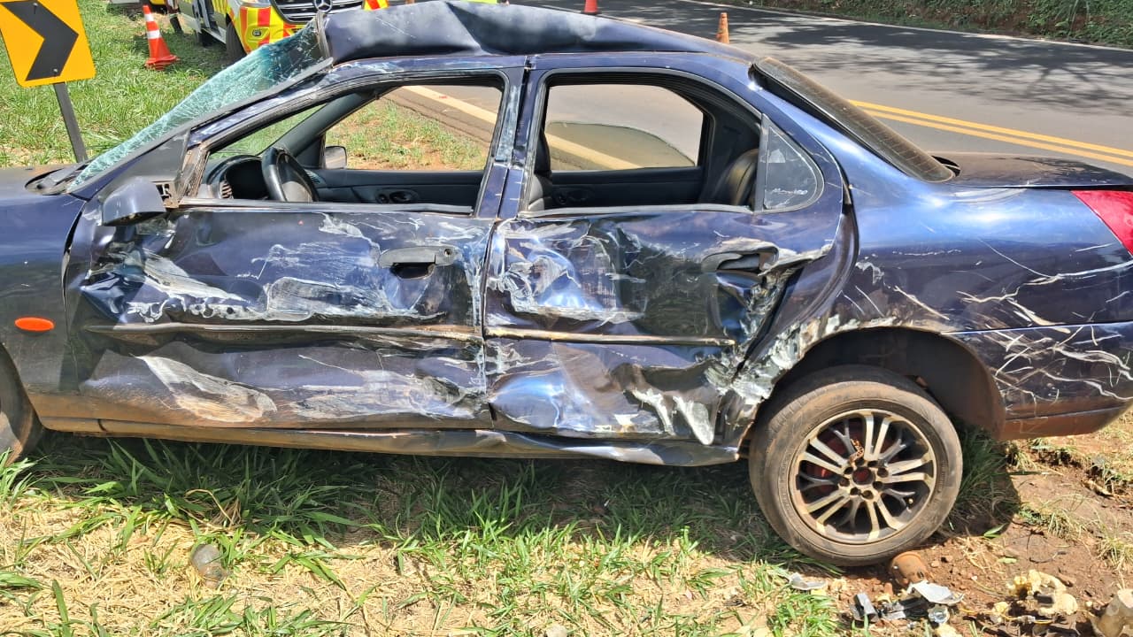 Acidente deixa três feridos na PR-170 em Apucarana