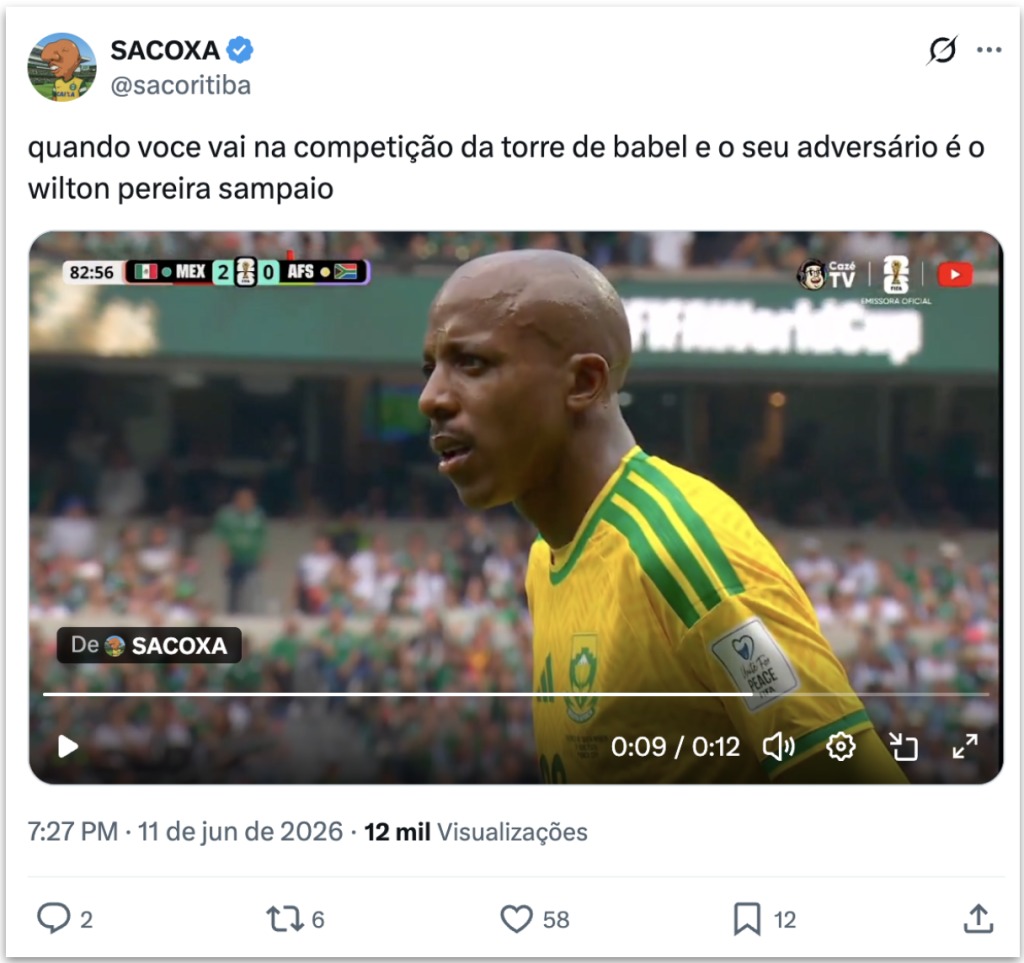 Árbitro brasileiro vira meme na abertura da Copa após expulsões e inglês confuso