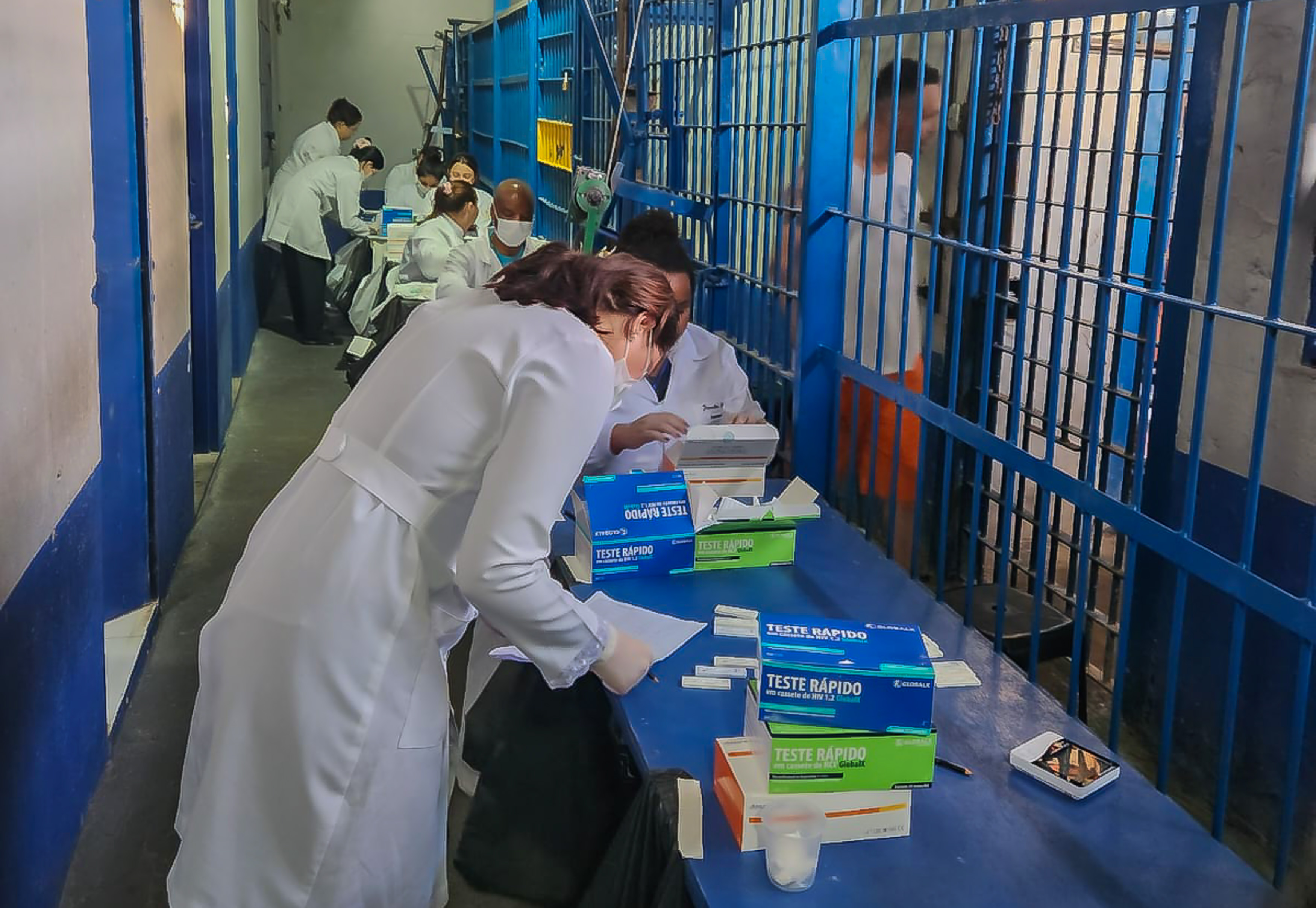 Autarquia promove ação preventiva em saúde junto a detentos da Cadeia Pública de Apucarana