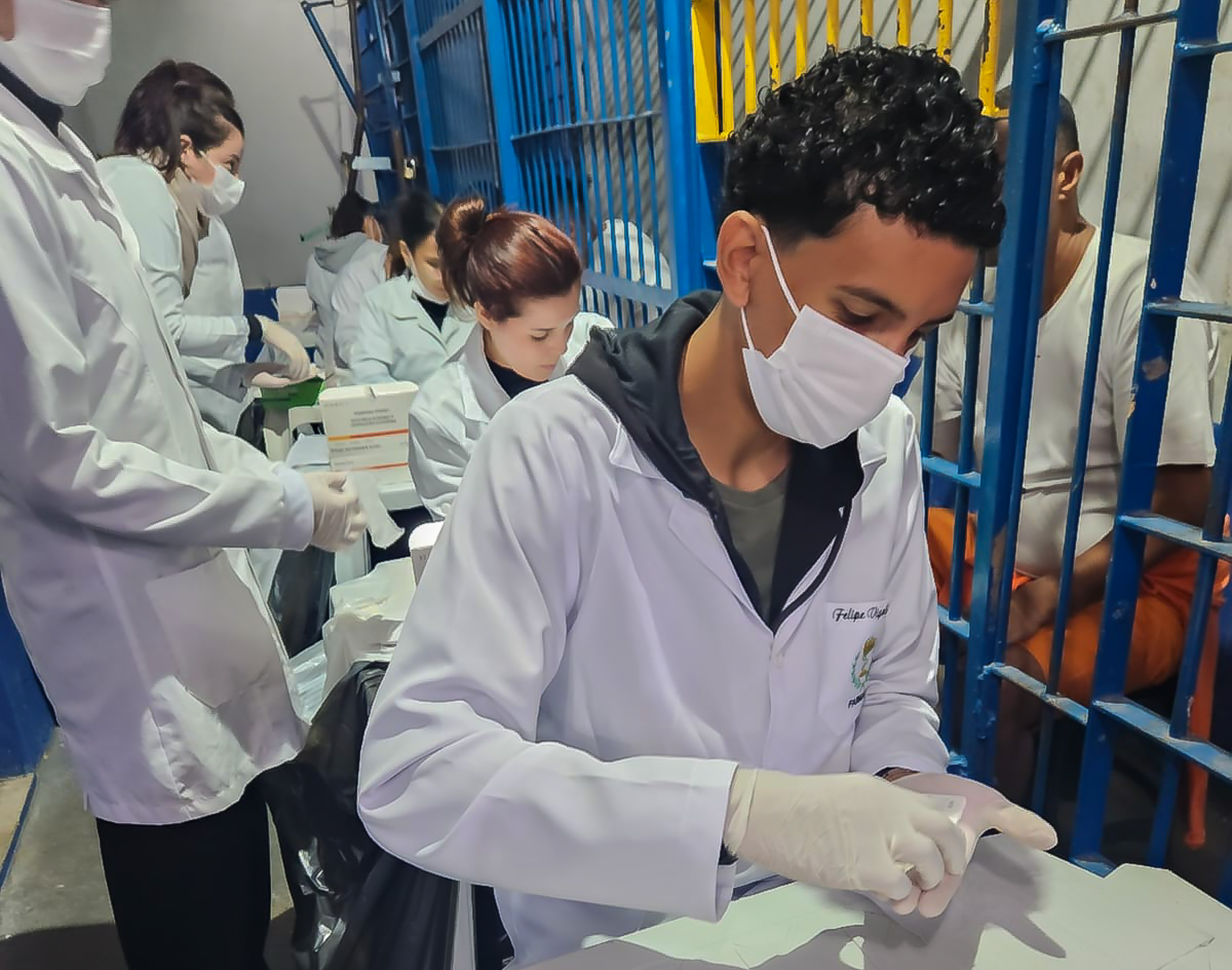 Autarquia promove ação preventiva em saúde junto a detentos da Cadeia Pública de Apucarana
