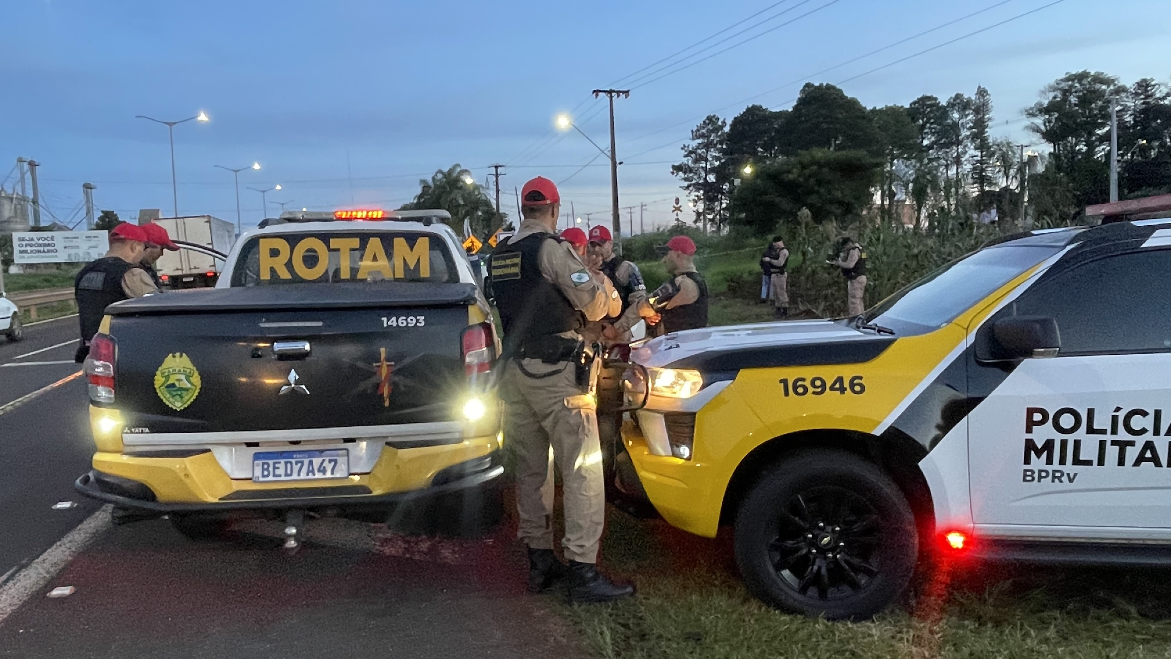 Confronto com a Polícia Rodoviária Estadual termina com dois mortos em Aricanduva