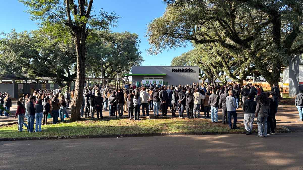 IFPR Ivaiporã entrega refeitório e amplia estrutura para estudantes