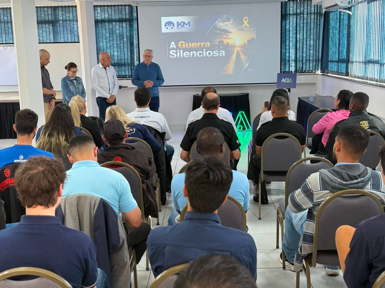 Palestra foi realizada nesta quarta-feira (20)
