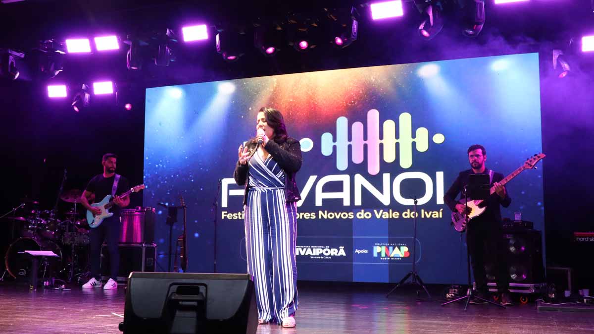 Ivaiporã reúne talentos da música no 28º Fevanoi; confira os vencedores