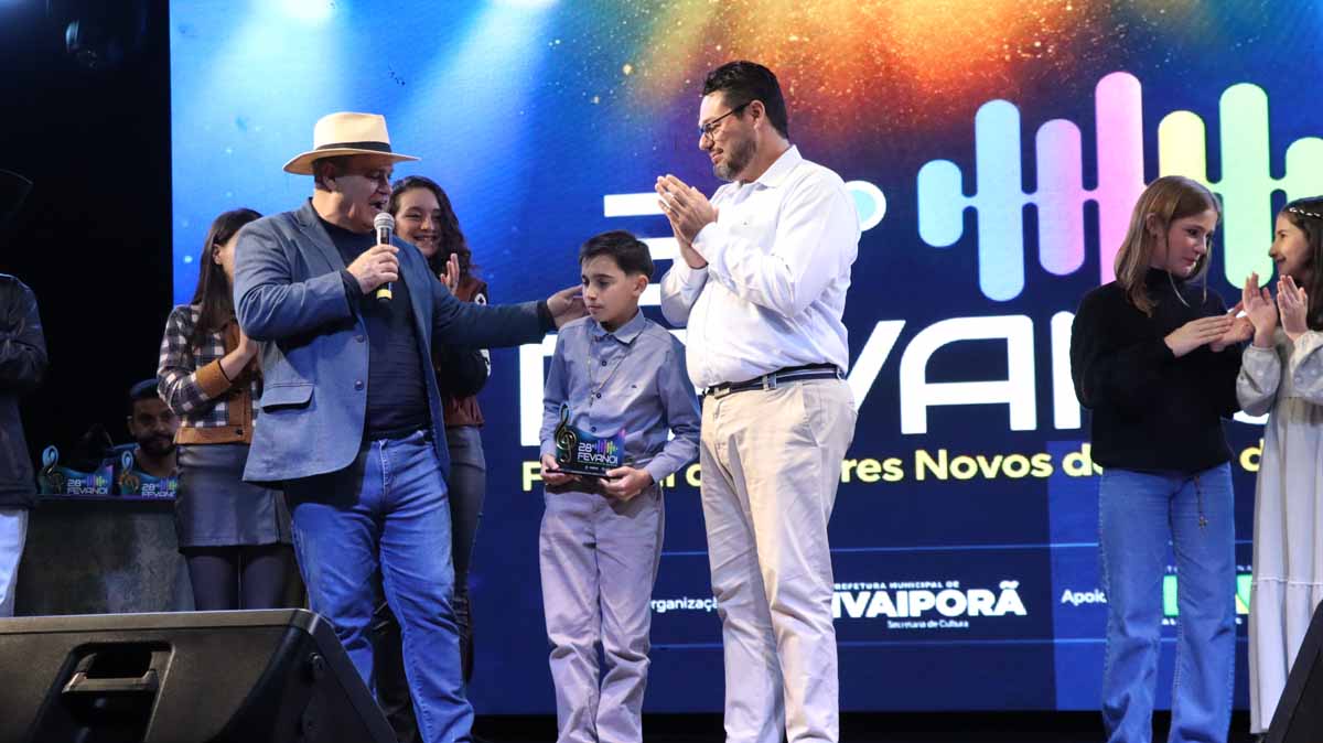 Ivaiporã reúne talentos da música no 28º Fevanoi; confira os vencedores