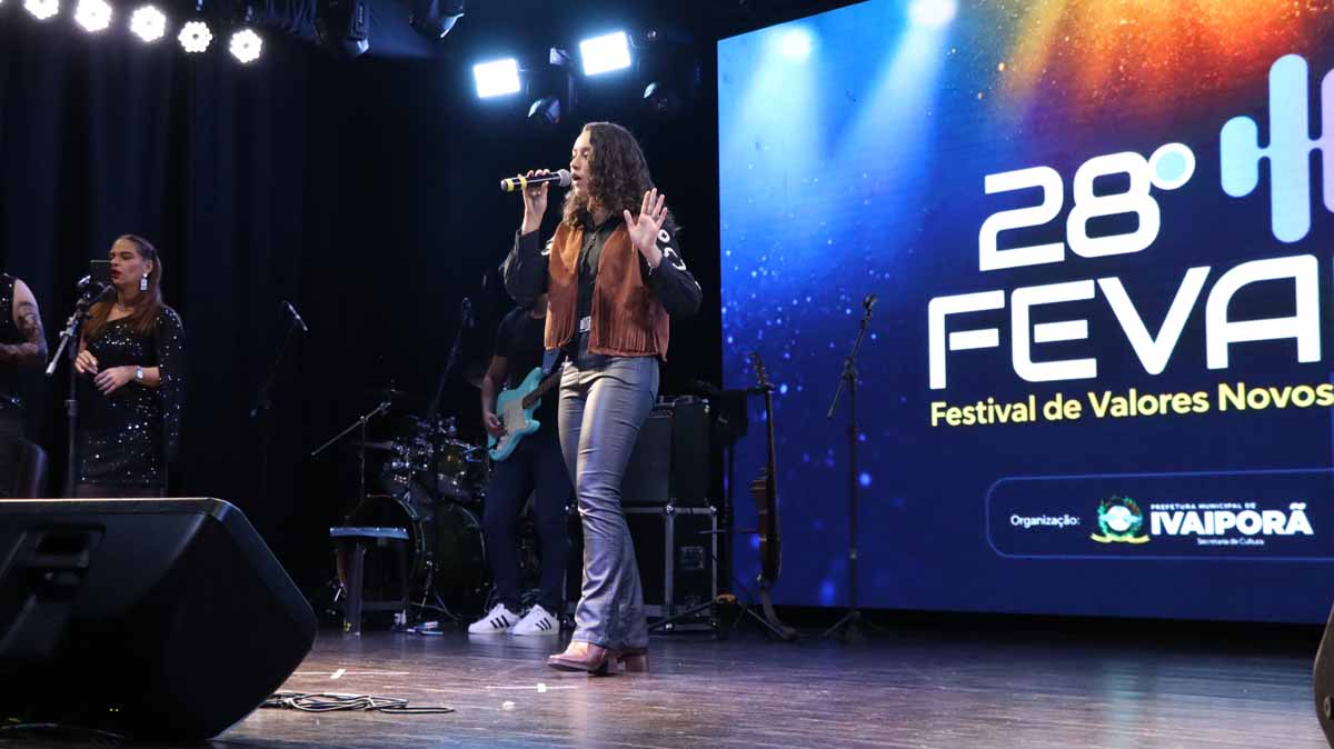 Ivaiporã reúne talentos da música no 28º Fevanoi; confira os vencedores