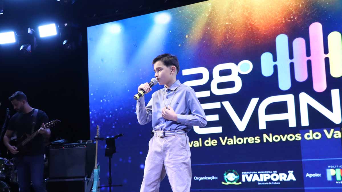 Ivaiporã reúne talentos da música no 28º Fevanoi; confira os vencedores