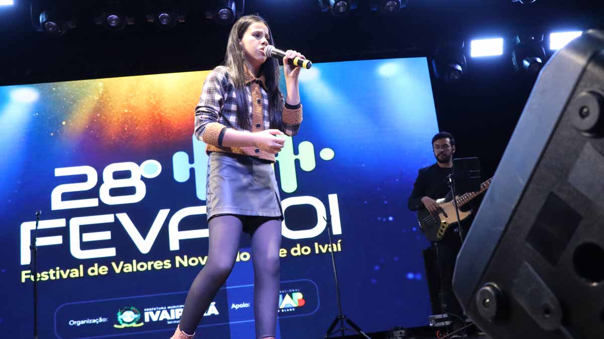 Ivaiporã reúne talentos da música no 28º Fevanoi; confira os vencedores