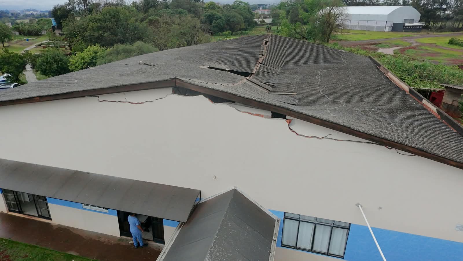 Apae de Apucarana enfrenta prejuízos causados pelo temporal