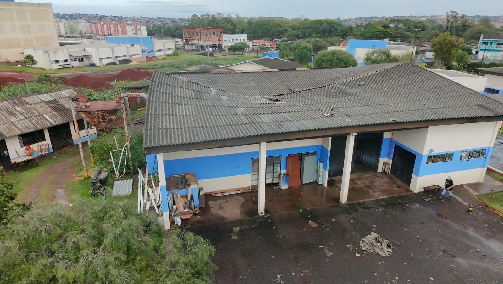 Apae de Apucarana enfrenta prejuízos causados pelo temporal