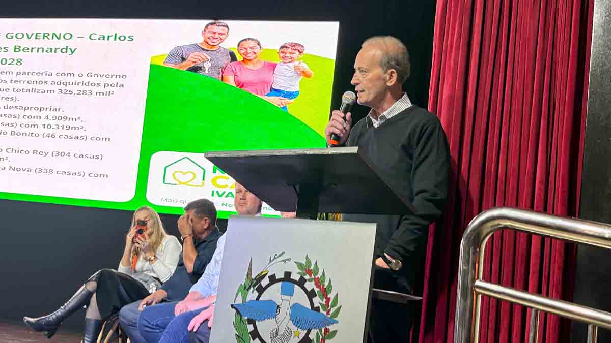 Carlos Gil lança Nossa Casa Ivaiporã com 965 moradias e investimento de R$ 120 mi