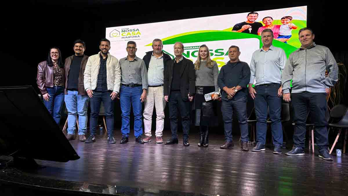 Carlos Gil lança Nossa Casa Ivaiporã com 965 moradias e investimento de R$ 120 mi