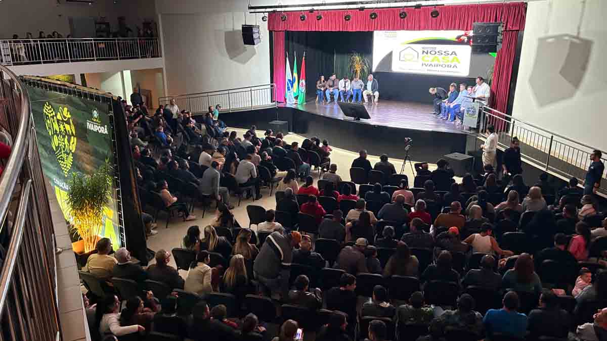 Carlos Gil lança Nossa Casa Ivaiporã com 965 moradias e investimento de R$ 120 mi
