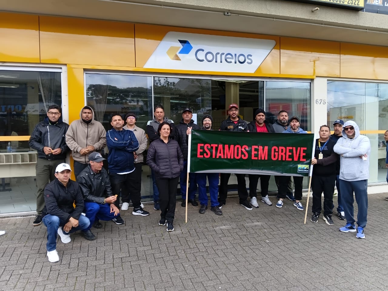 Greve dos Correios: 8 carteiros aderem à paralisação em Apucarana