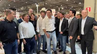 Governador Ratinho e comitiva em Arapongas