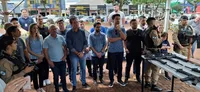PM de Apucarana recebe 7 fuzis importados dos EUA doados pelo Conseg
