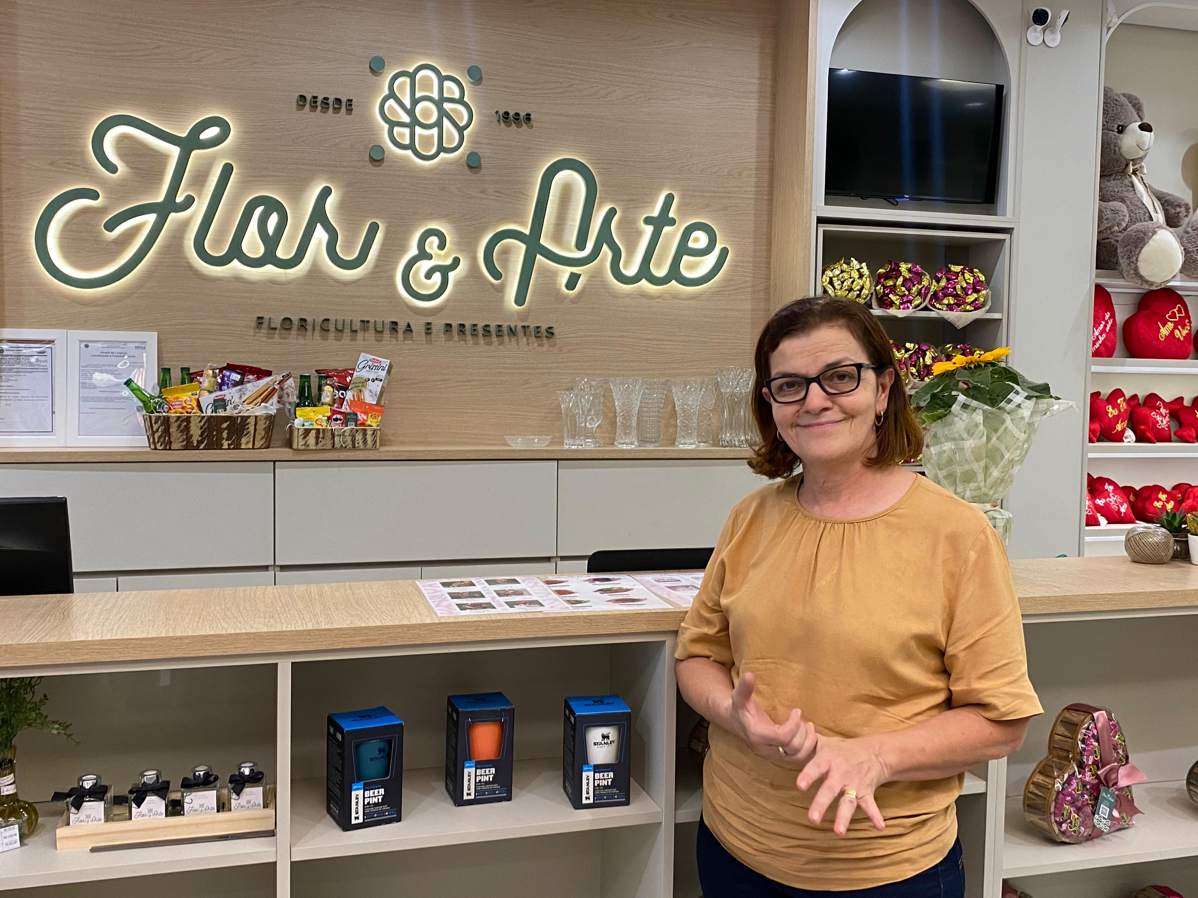 Aída Assunção, referência no comércio e na área social