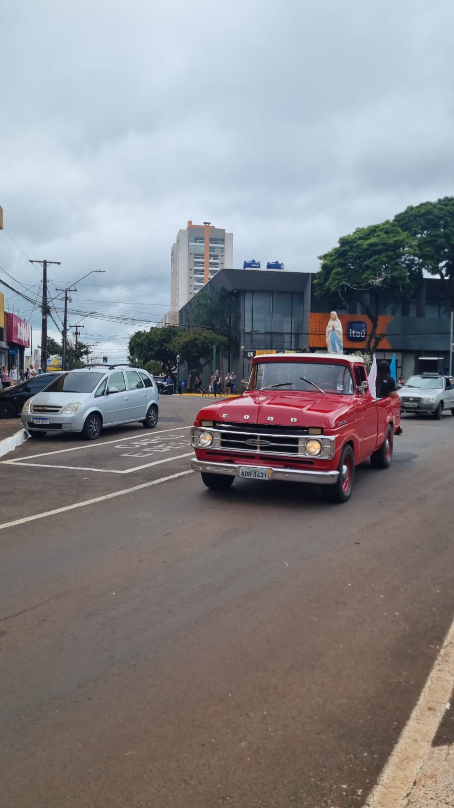 Carreata em devoção à Padroeira da Diocese, Nossa Senhora de Lourdes