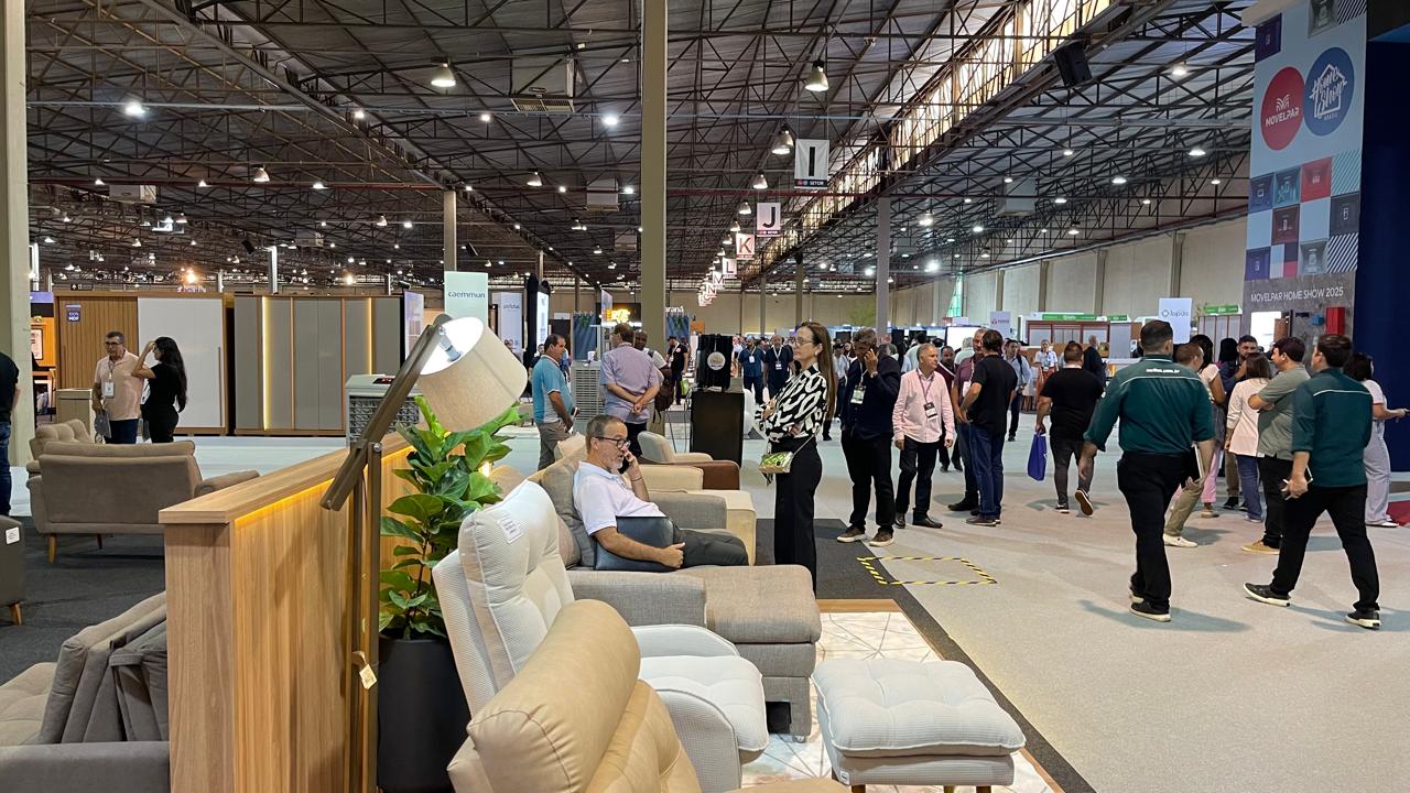 Confira as principais tendências apresentadas na Movelpar 2025