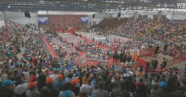 Lagoão lotado em Apucarana