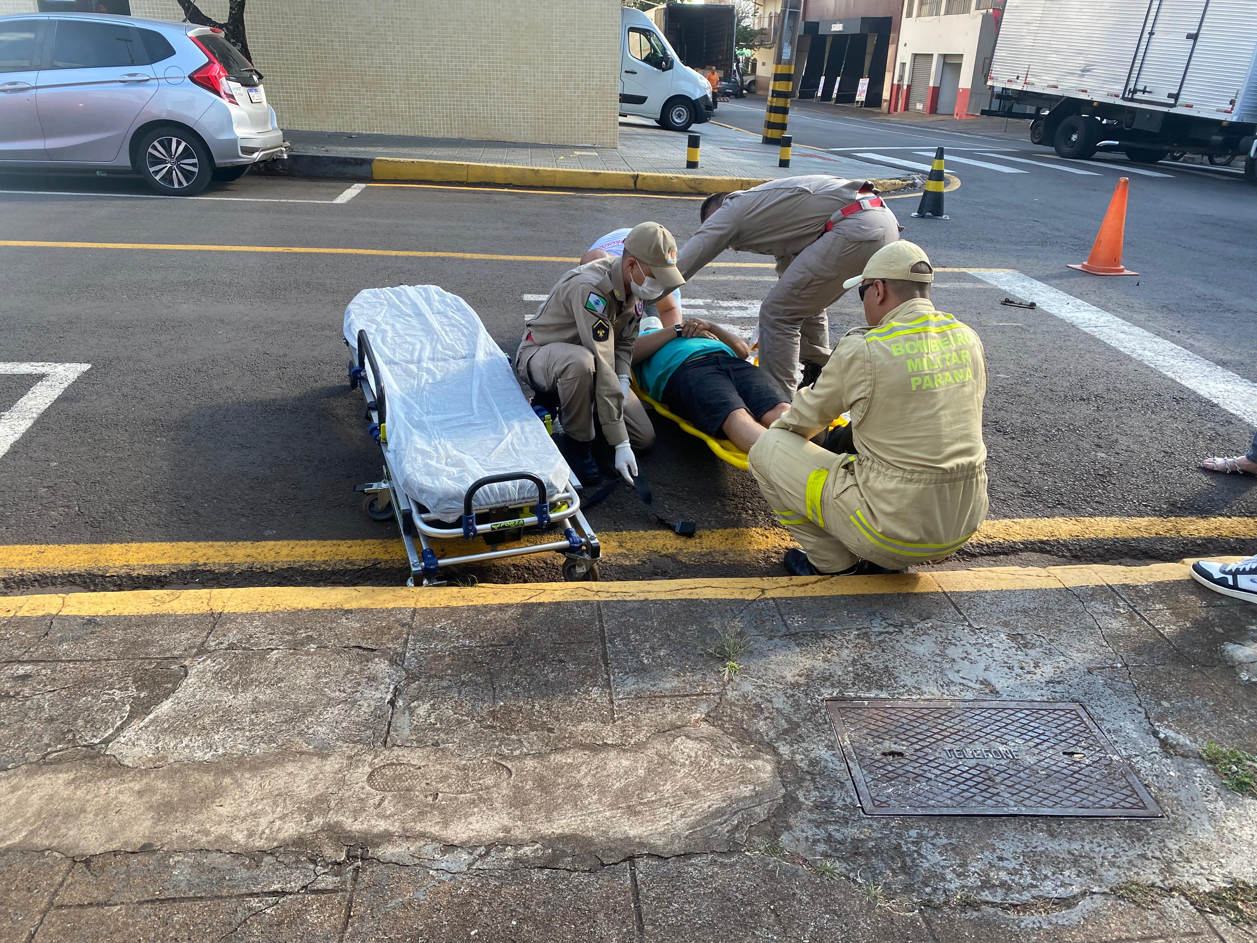 Motociclista fica ferido após acidente de trânsito na Barra Funda