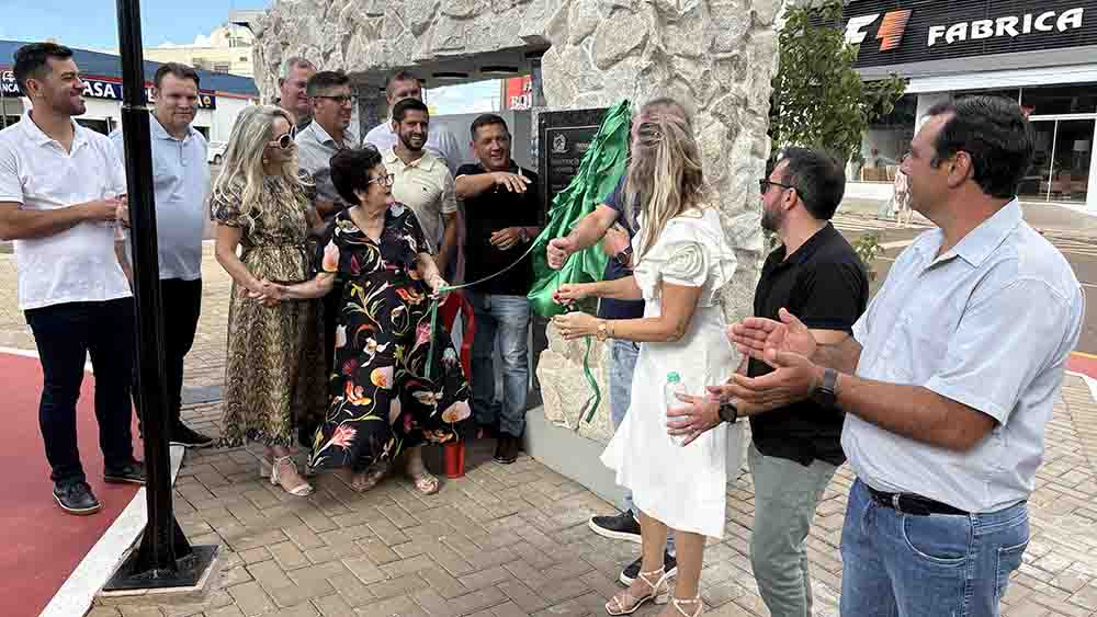 Nova Praça em Ivaiporã homenageia o pioneiro Manuel Marques Pereira