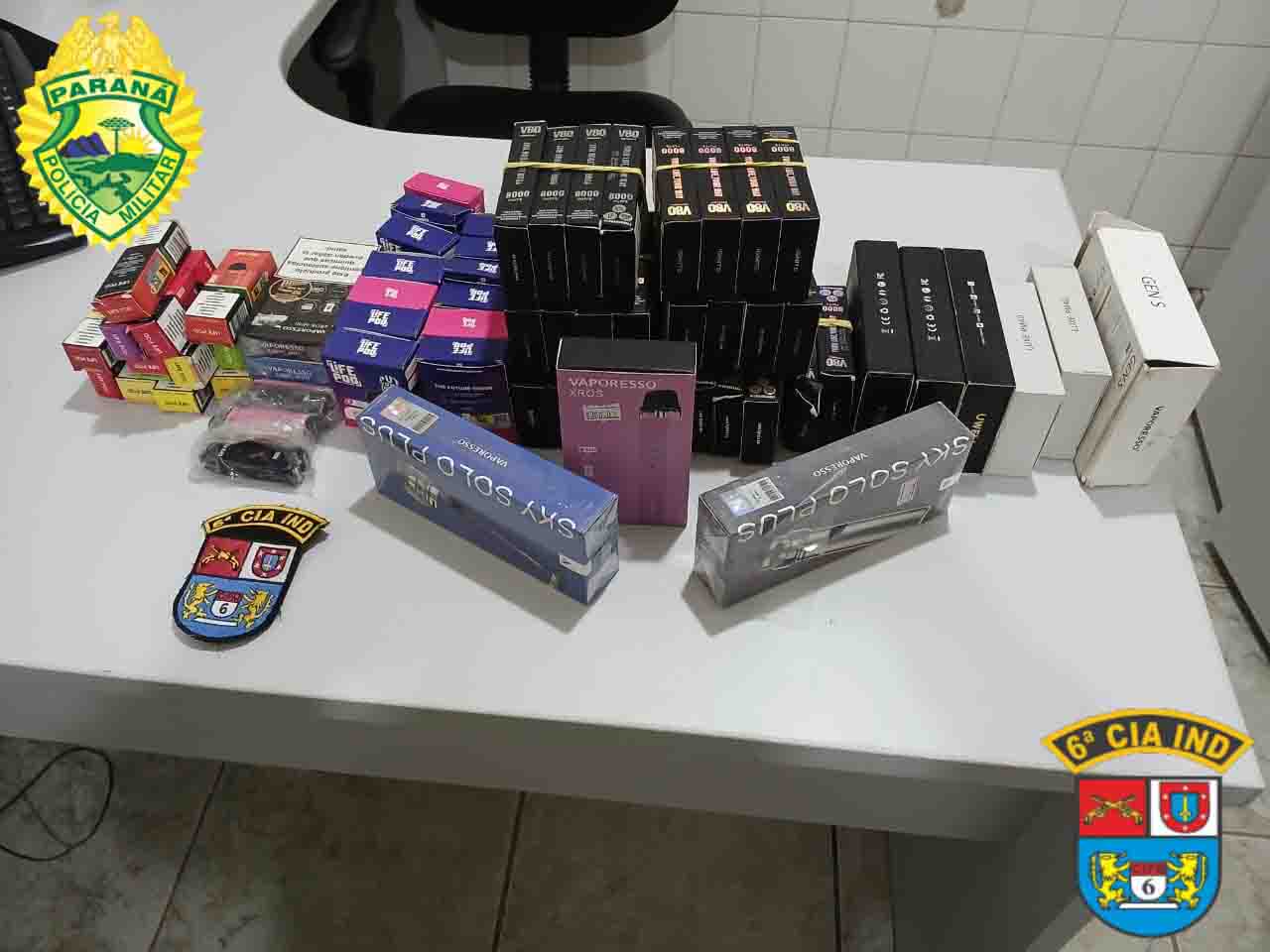 Operação AIFU em Ivaiporã resulta em prisões e apreensões de contrabando