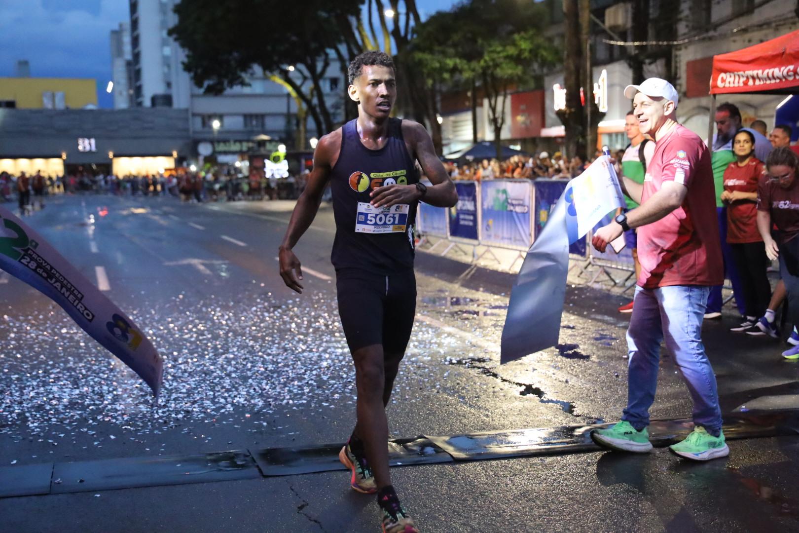 Rodrigo Alves Andrade venceu nos 5 km