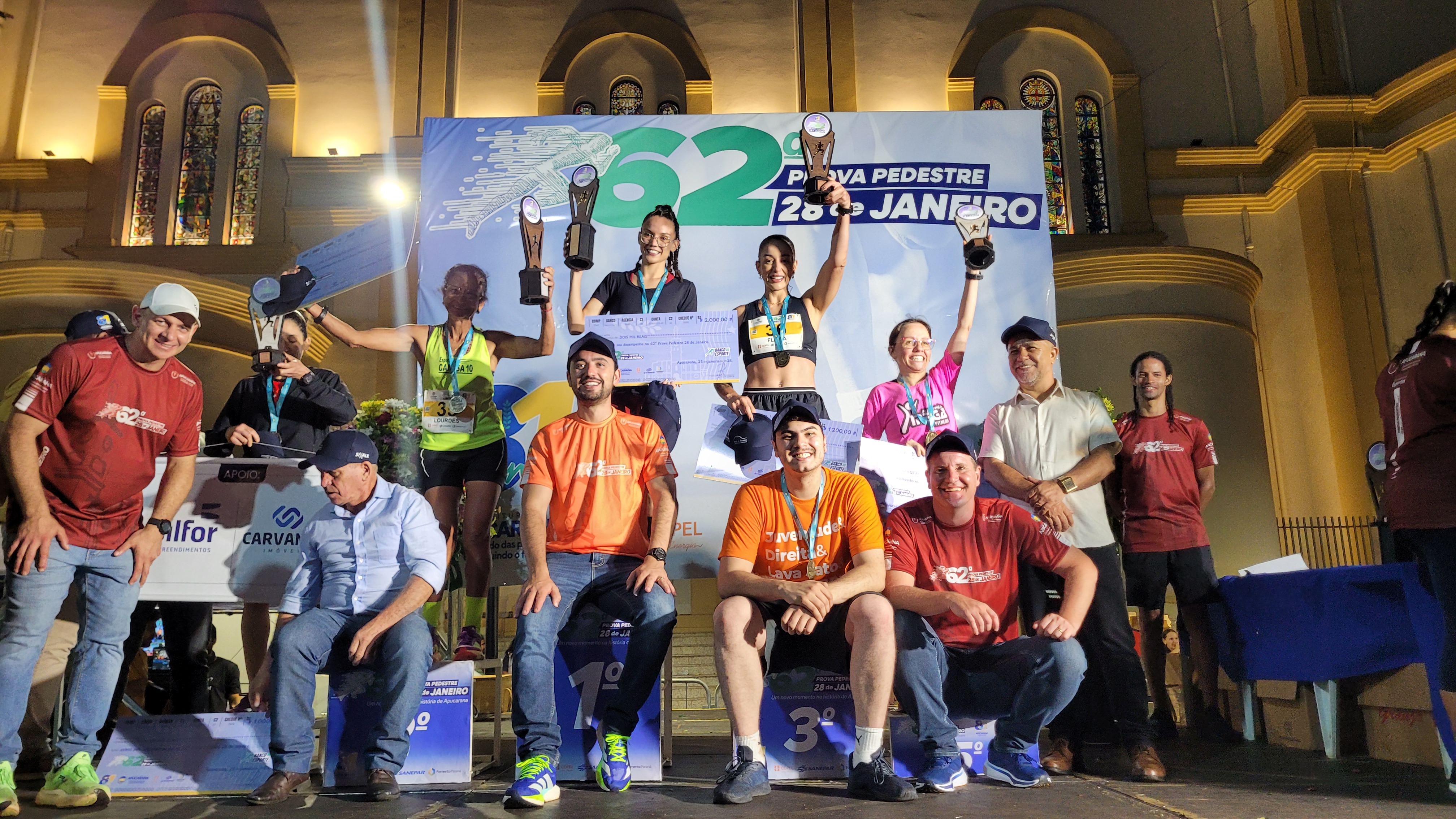 Tanzaniano Joseph Panga vence 10 km da Prova 28; fotos dos campeões