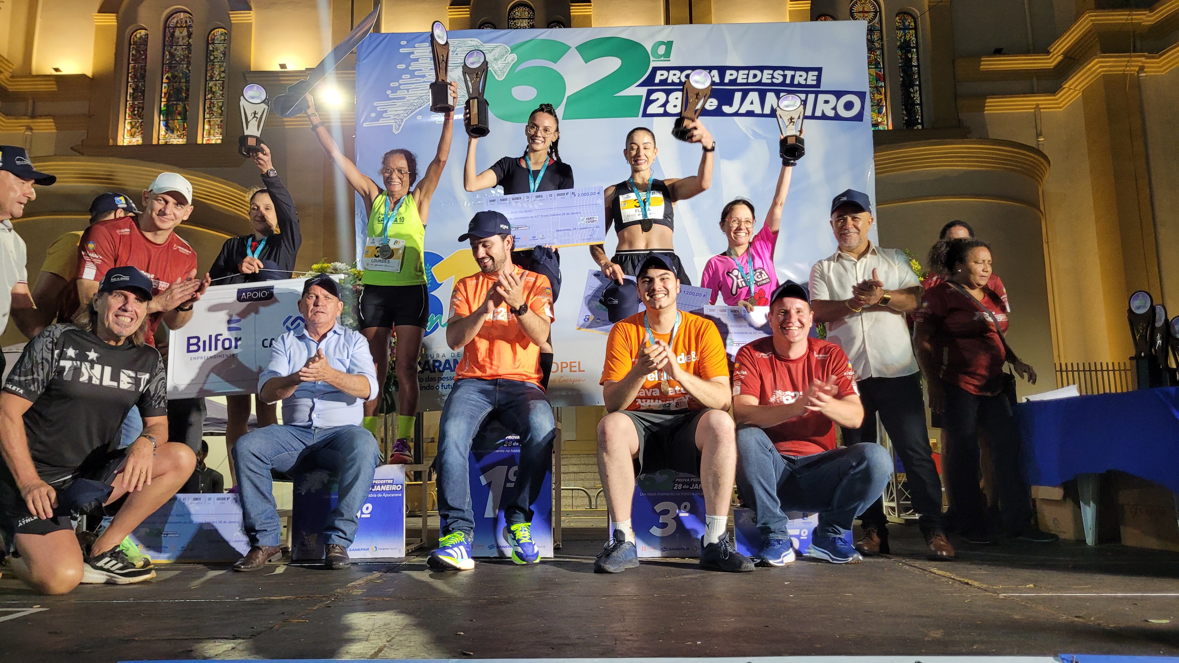 Tanzaniano Joseph Panga vence 10 km da Prova 28; fotos dos campeões