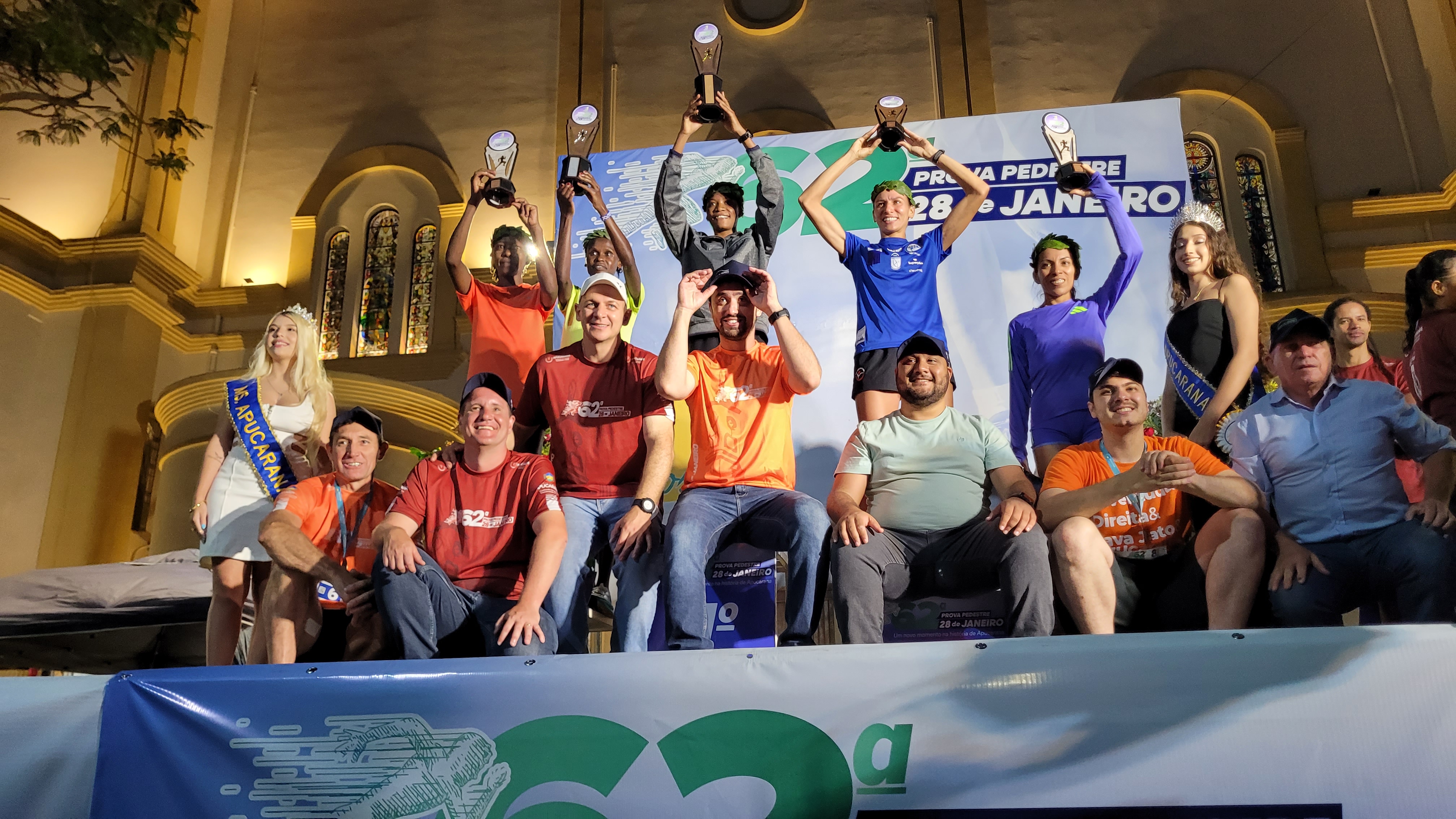 Tanzaniano Joseph Panga vence 10 km da Prova 28; fotos dos campeões