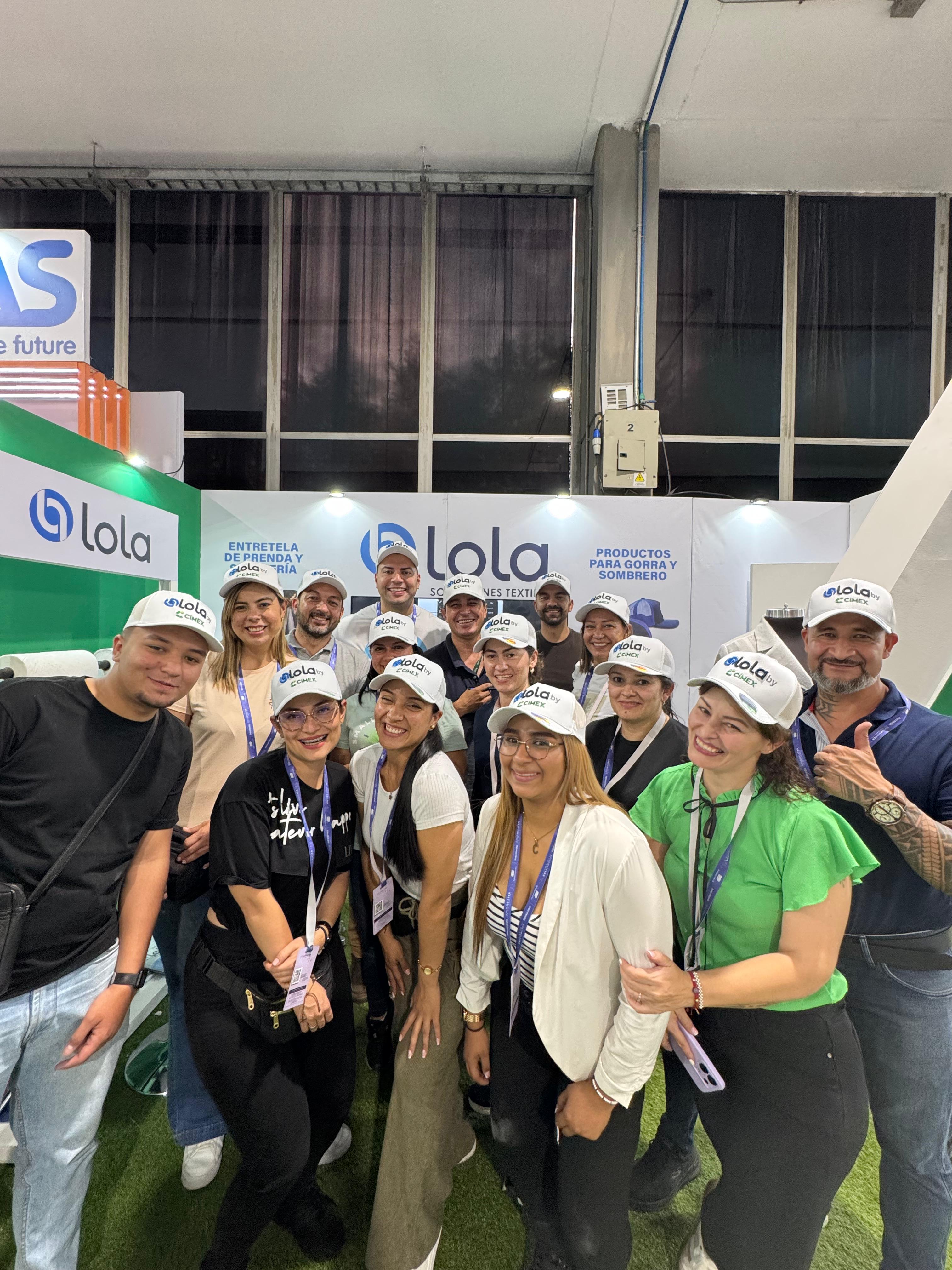 A Lola participou da Colômbia Tex, em Medelín