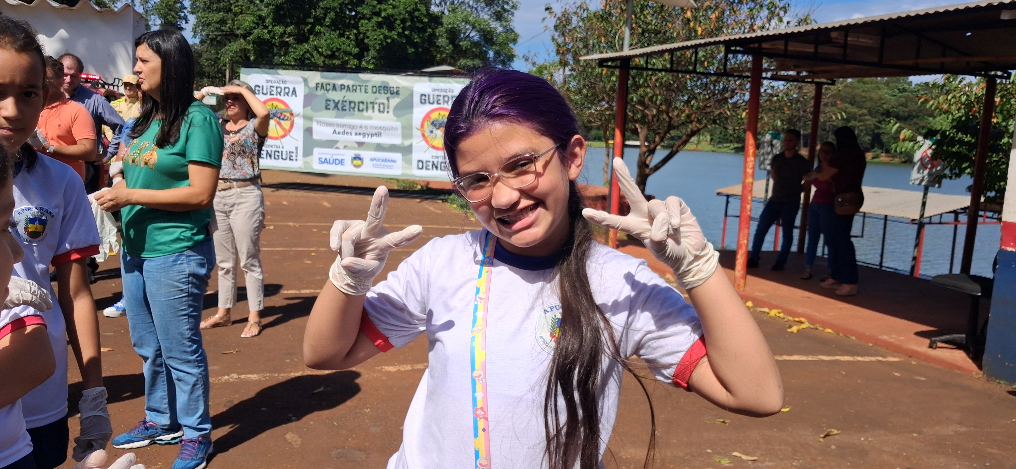Apucarana reforça combate à dengue com mobilização no Lago Jaboti