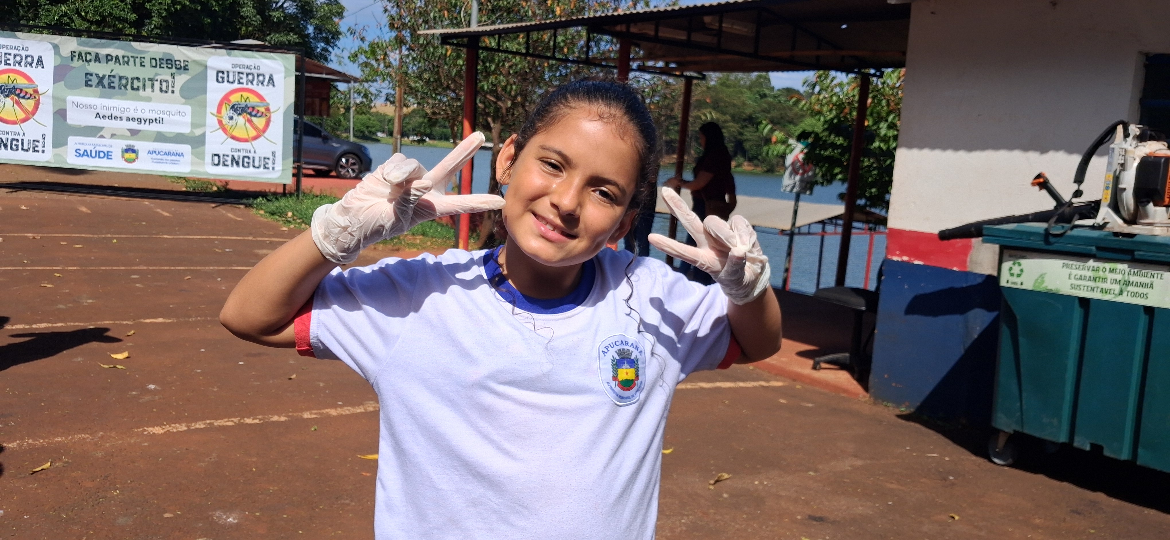 Apucarana reforça combate à dengue com mobilização no Lago Jaboti