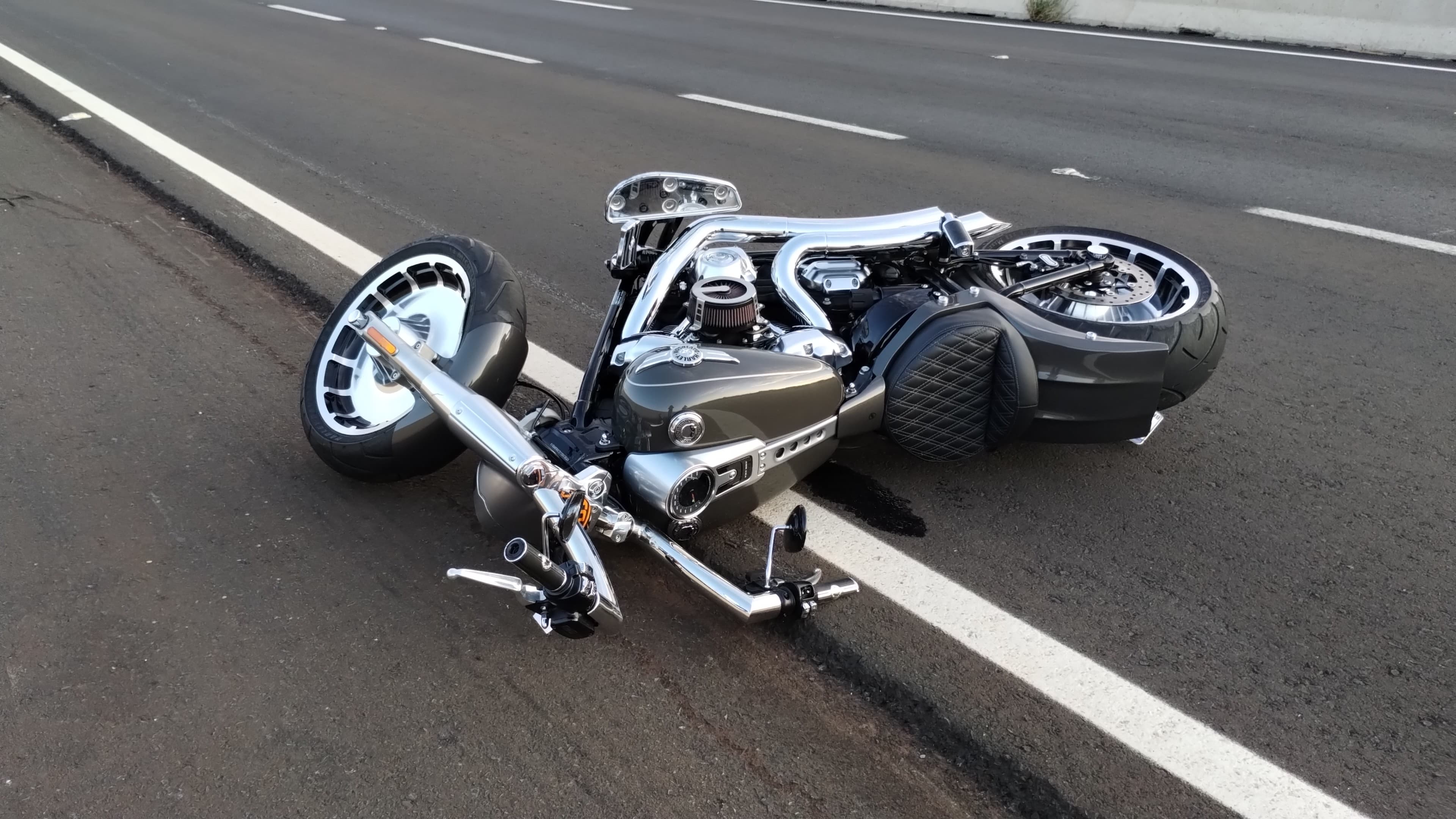 Grave acidente entre motos é registrado no Contorno de Jandaia do Sul