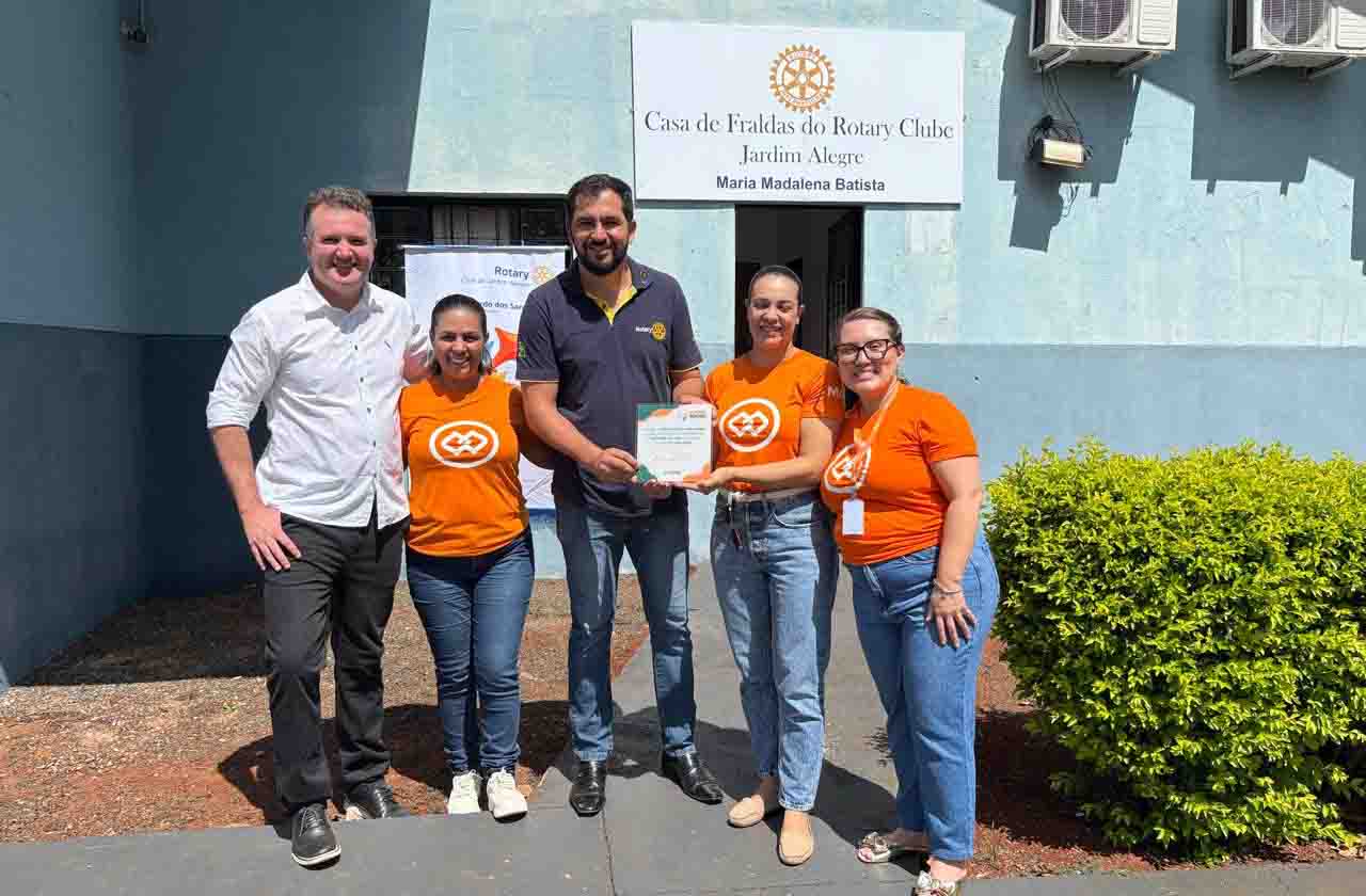 Rotary Club inaugura Casa das Fraldas em Jardim Alegre