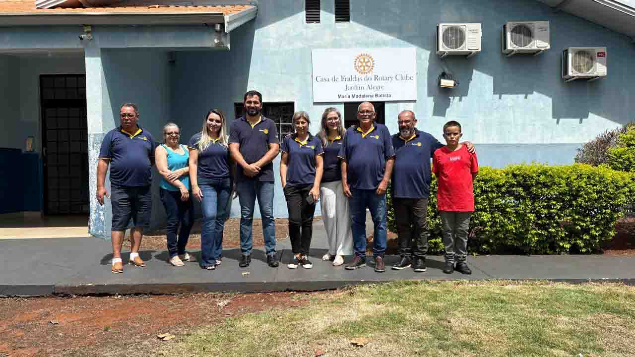 Rotary Club inaugura Casa das Fraldas em Jardim Alegre