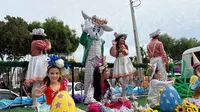 Ivaiporã dá início à programação da Páscoa com a chegada do Coelhinho