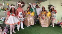 Ivaiporã dá início à programação da Páscoa com a chegada do Coelhinho