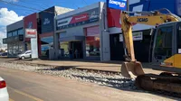 Obras afetam trânsito na Avenida Minas Gerais em Apucarana