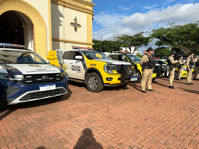 Forças de segurança lançam Operação Cidade Segura em Apucarana; veja
