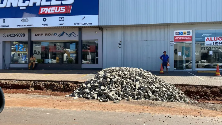 Obras são realizadas no sentido Curitiba