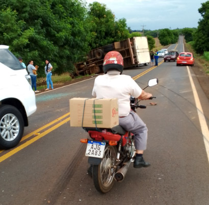Acidente ocorreu na PR-082
