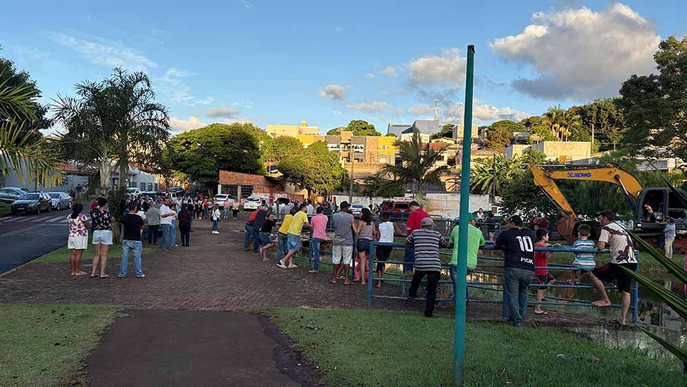 Ivaiporã inicia obra no Lago das Flores com foco no turismo religioso
