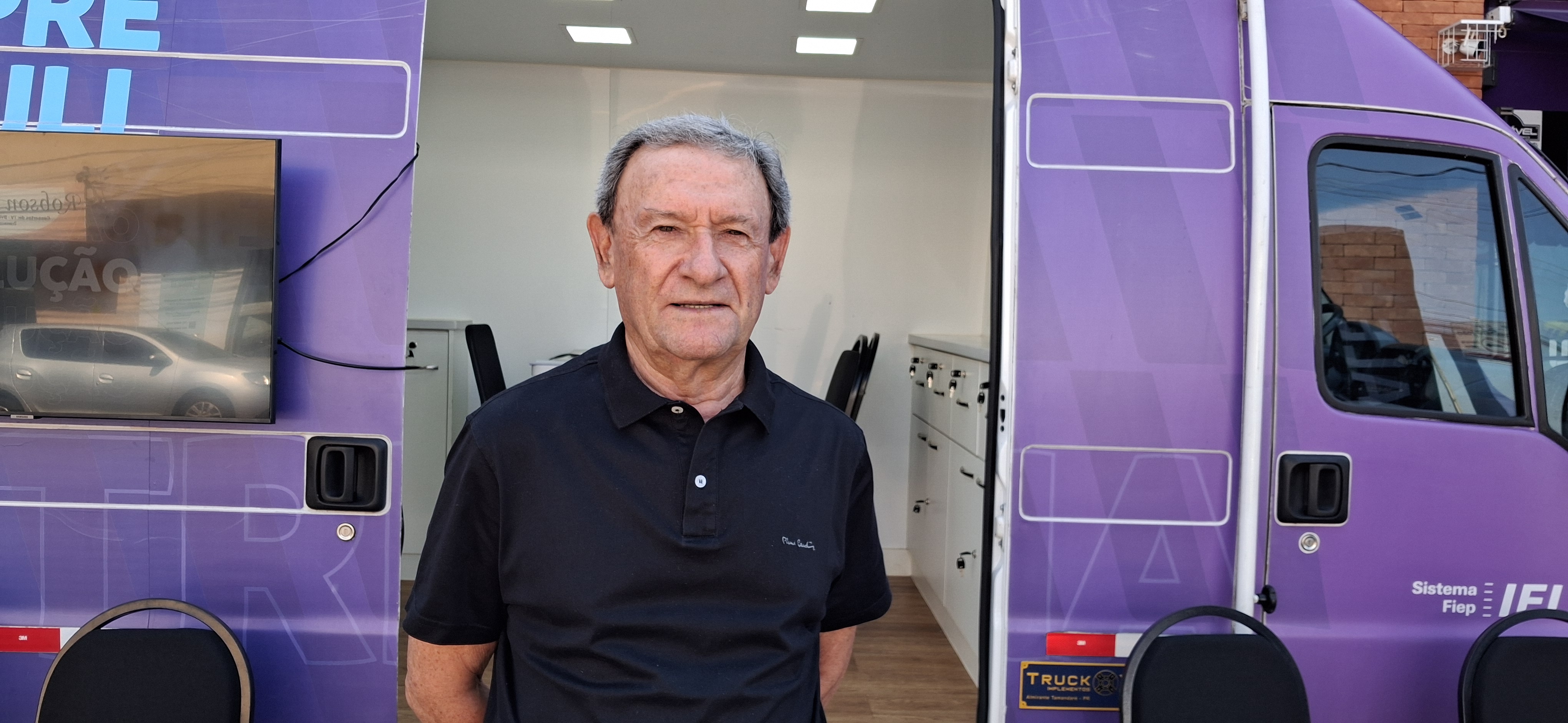 Jayme Leonel, presidente do Arranjo Produtivo Local (APL) de Bonés e Vestuário.