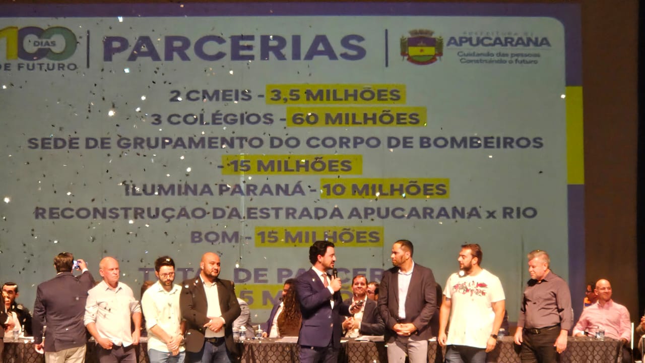 Rodolfo comandou solenidade no Cine Teatro Fênix