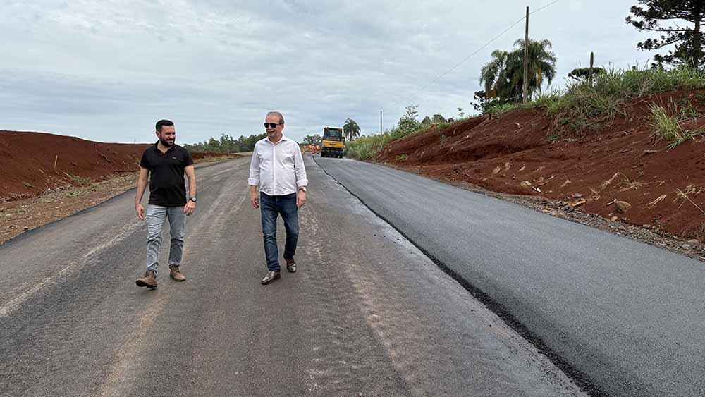 Rodovia entre Ivaiporã e Jacutinga recebe melhorias