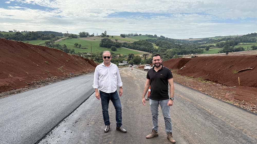 Rodovia entre Ivaiporã e Jacutinga recebe melhorias