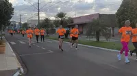 Corrida de rua em Jardim Alegre alerta contra abuso infantil
