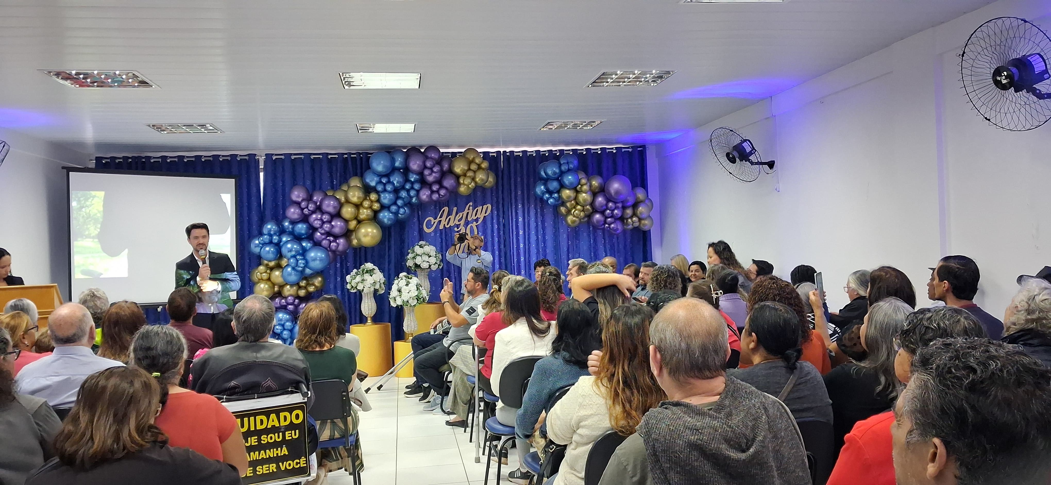 Adefiap celebra 40 anos com anúncio de nova sede em Apucarana